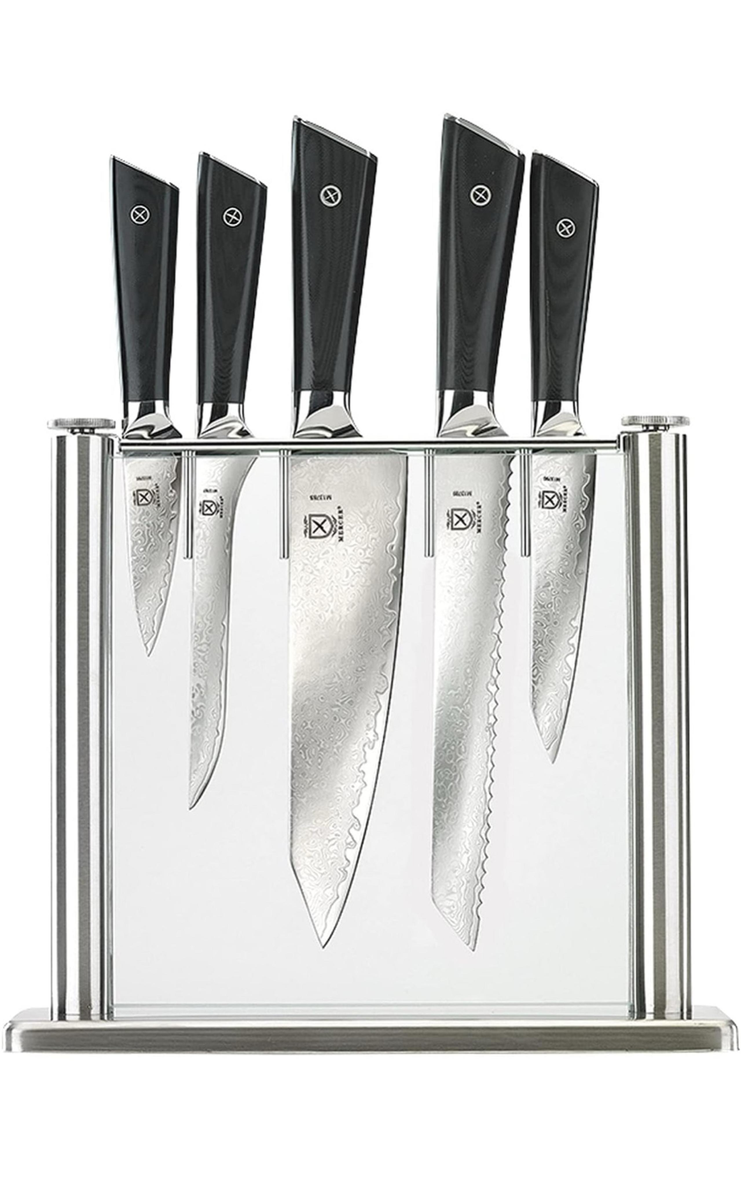 Mercer Culinary Premium Grade Super Steel 6-Piece Knife Set
