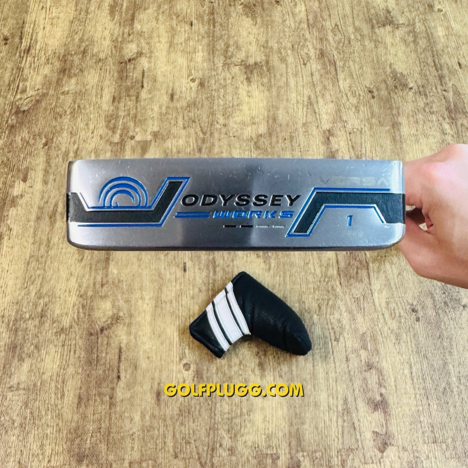 Odyssey Works Versa 1 Blue Putter w/ Headcover (1616)