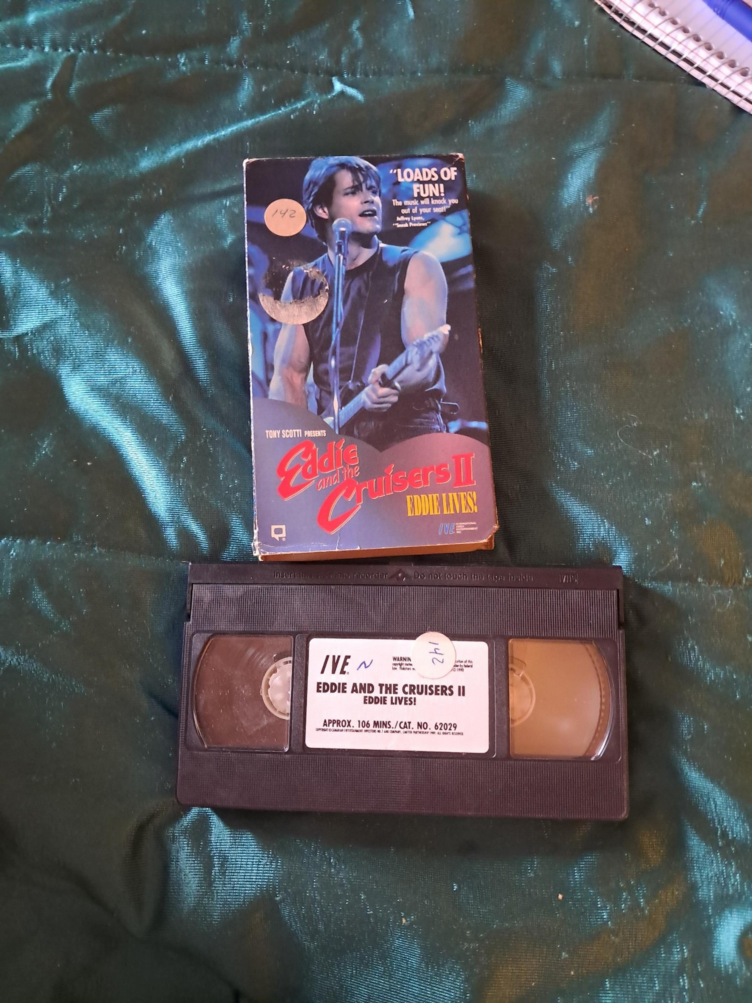 1990 Eddie And The Cruisers 2 Eddie Lives VHS