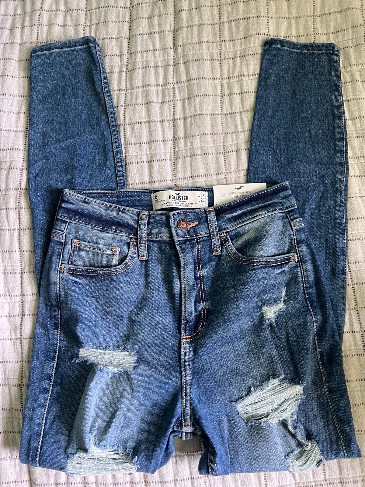 Hollister curvy jeans