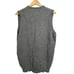 Vintage Pendleton Pure Virgin Wool Lambswool Yarn Sweater Vest Men Top Sz L Grey