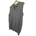 Vintage Pendleton Pure Virgin Wool Lambswool Yarn Sweater Vest Men Top Sz L Grey