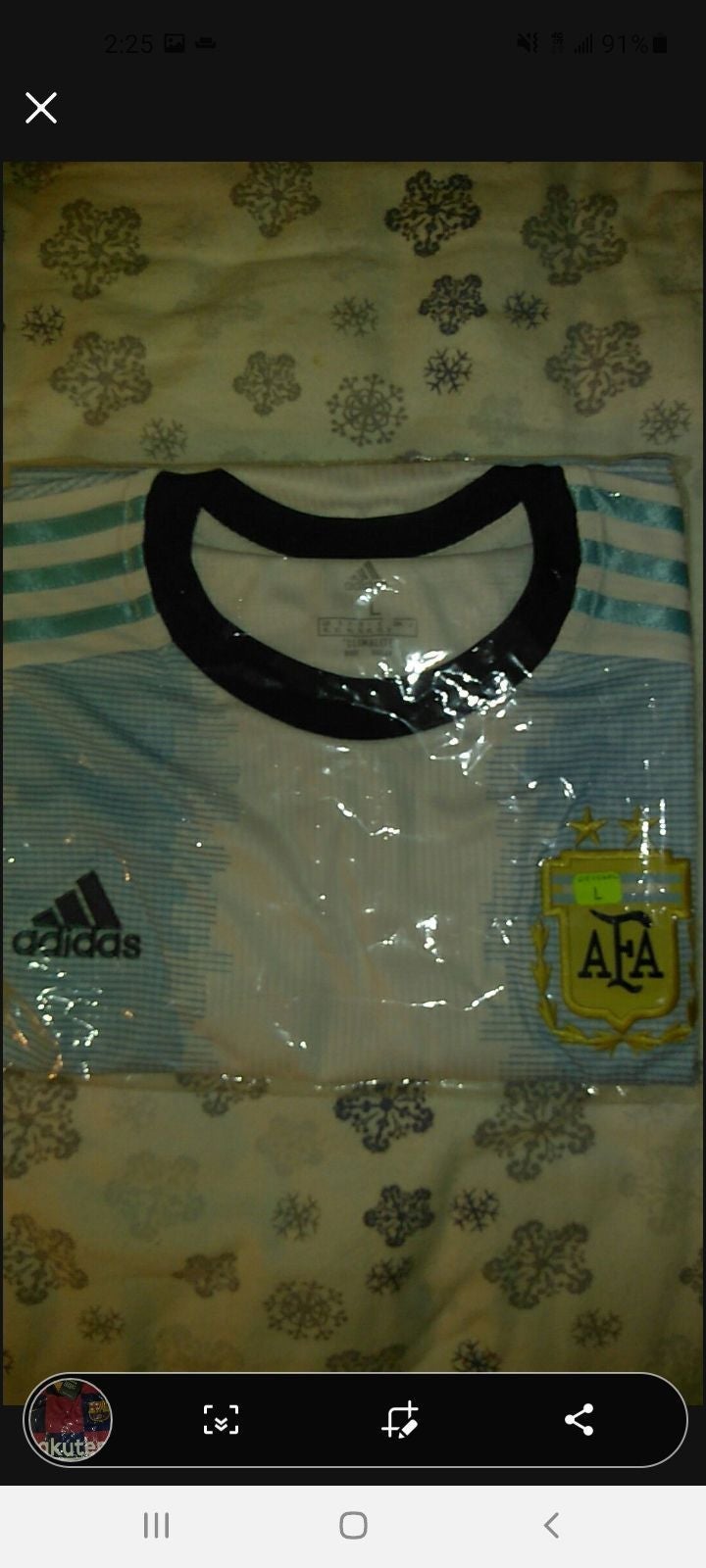 Barcelona and Argentina jersey
