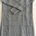 【SWEET MOMMY】Gray Ribbed Knit Maternity Slit Dress【Excellent Condition】
