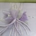 New darice wedding guest book pen ring pillow Lilac purple flower floral