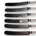 Alvin Silmet Vintage Set Of 6 Silver Plated Kitchen Dinner Butter Knives - 9”