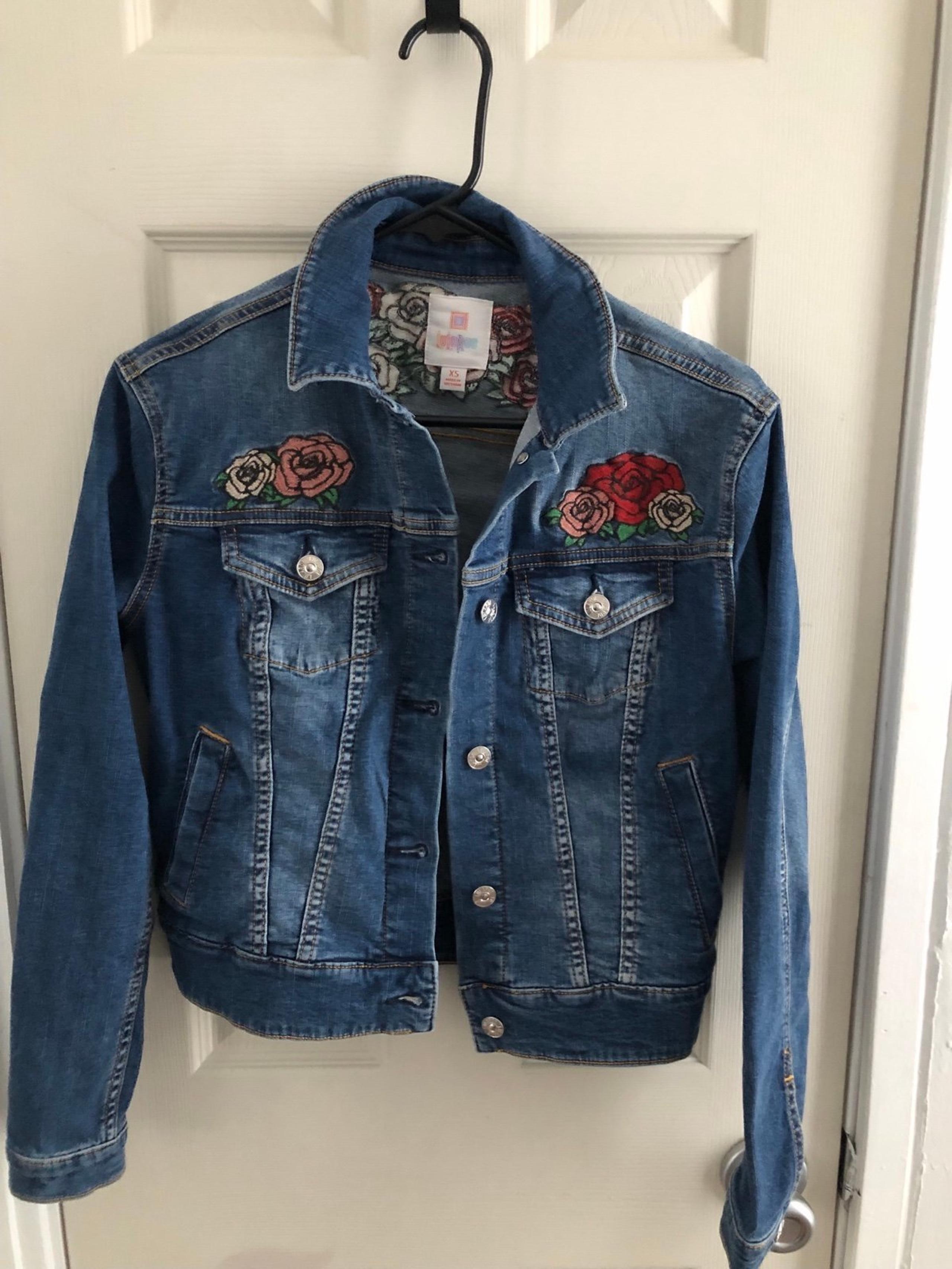 Harvey Denim Jean Jacket Lularoe