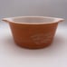 Vintage Pyrex Bowls Set of 3- Wheat Leaf Pattern 475 B, 474 B, 473 B