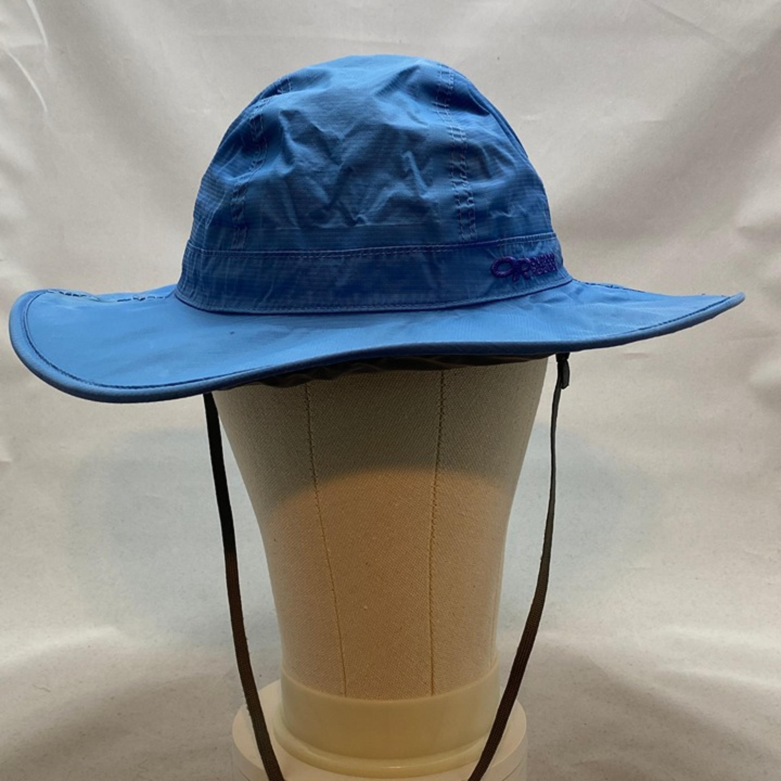 Outdoor Research OR Men Medium Crystal Blue 100% Nylon Sun Hat Boonie Sombrero
