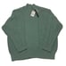 Preswick & Moore Pullover Sweater 1X Womens Green Knitted Mock Neck Long Sleeve