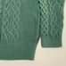 Preswick & Moore Pullover Sweater 1X Womens Green Knitted Mock Neck Long Sleeve