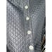 Mackie By Bob Mackie Vintage 80s Quilted Black Formal Jacket Skirt Suit Size 12