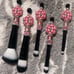 #M23 Pink CC Flower Makeup Brush Set