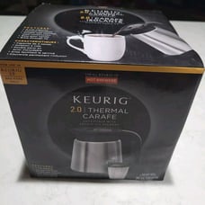 Keurig Hot 2.0 Thermal Carafe Plus Series Brewers 32 Oz. Silver & Black NEW