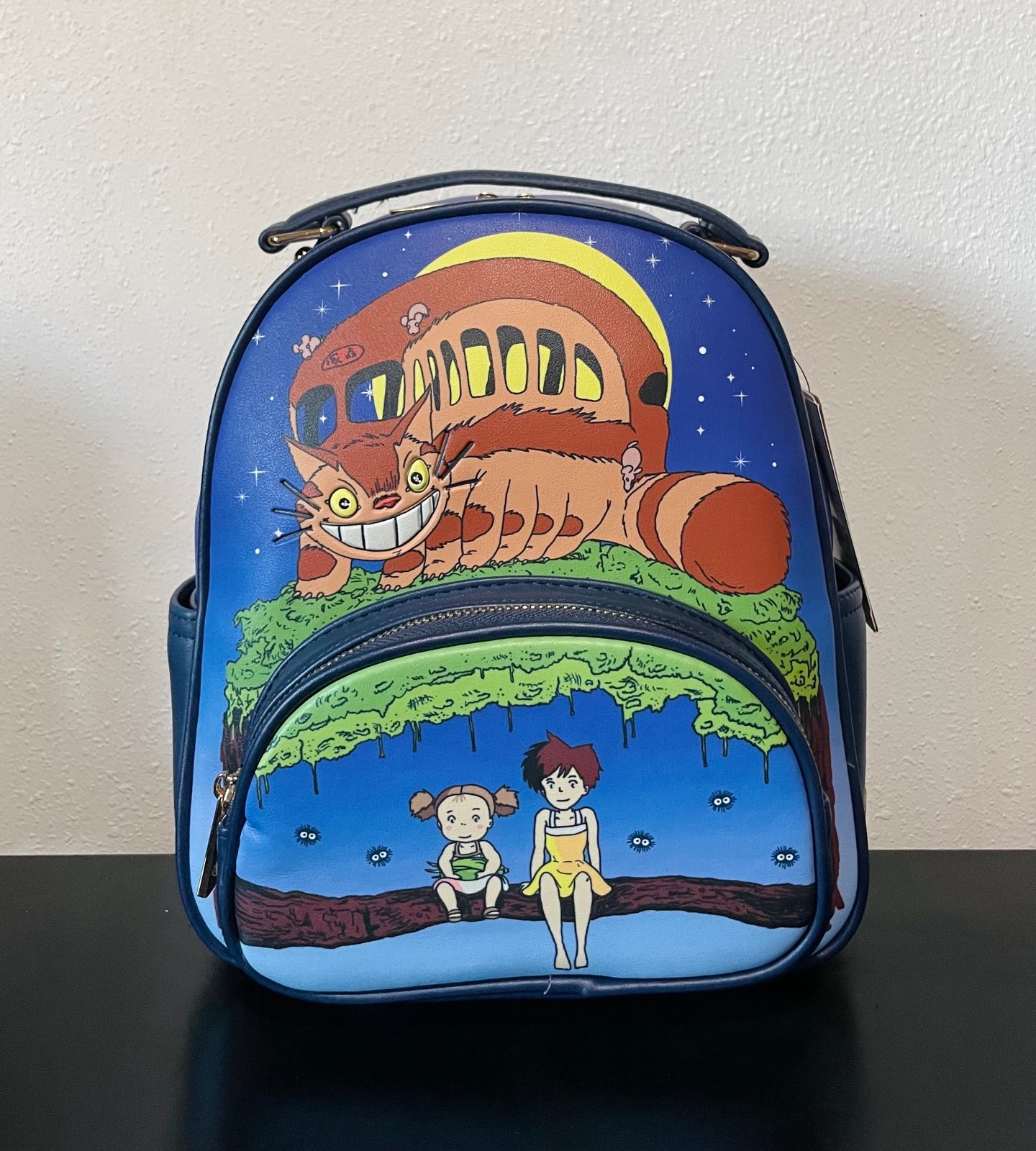 Studio Ghibli My Neighbor Totoro Night Catbus Light Up Mini Backpack