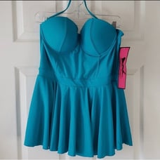 NWT Bettie Page Pin Up Swimsuit size 16