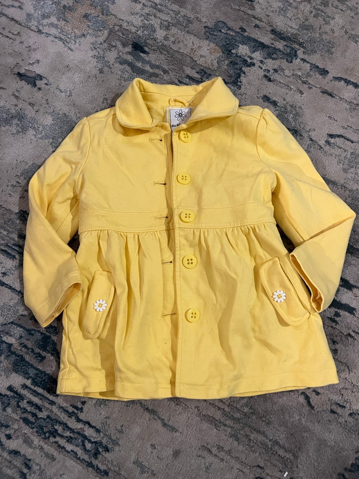 girls peacoat- vintage Gymboree- pocketful of daisies
