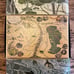 VTG 1966 The Hobbit Two Sided 500+ Piece Jigsaw Puzzle J.R.R. Tolkien COMPLETE