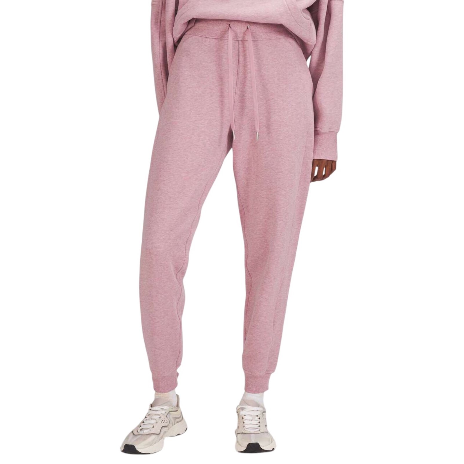 Lululemon Scuba High-Rise Jogger Heathered Pink Taupe 8