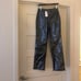 Classiques Entier Pewter Leather Pants