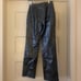 Classiques Entier Pewter Leather Pants