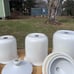 Vintage Jay Imports Summer Bush Corningware Corelle Coordinating Canisters