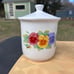 Vintage Jay Imports Summer Bush Corningware Corelle Coordinating Canisters