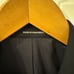 Lauren Ralph Lauren Slim 44R Men Black Label Navy Blue Jacket Blazer 100% Wool