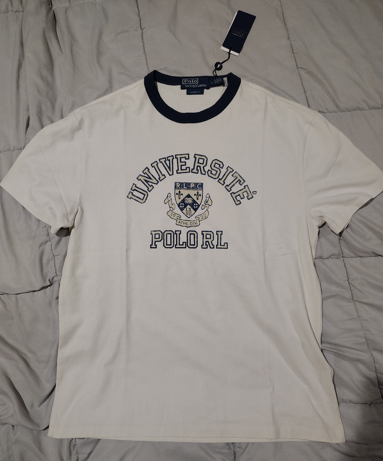 Polo Ralph Lauren University T Shirt Size XL NWT
