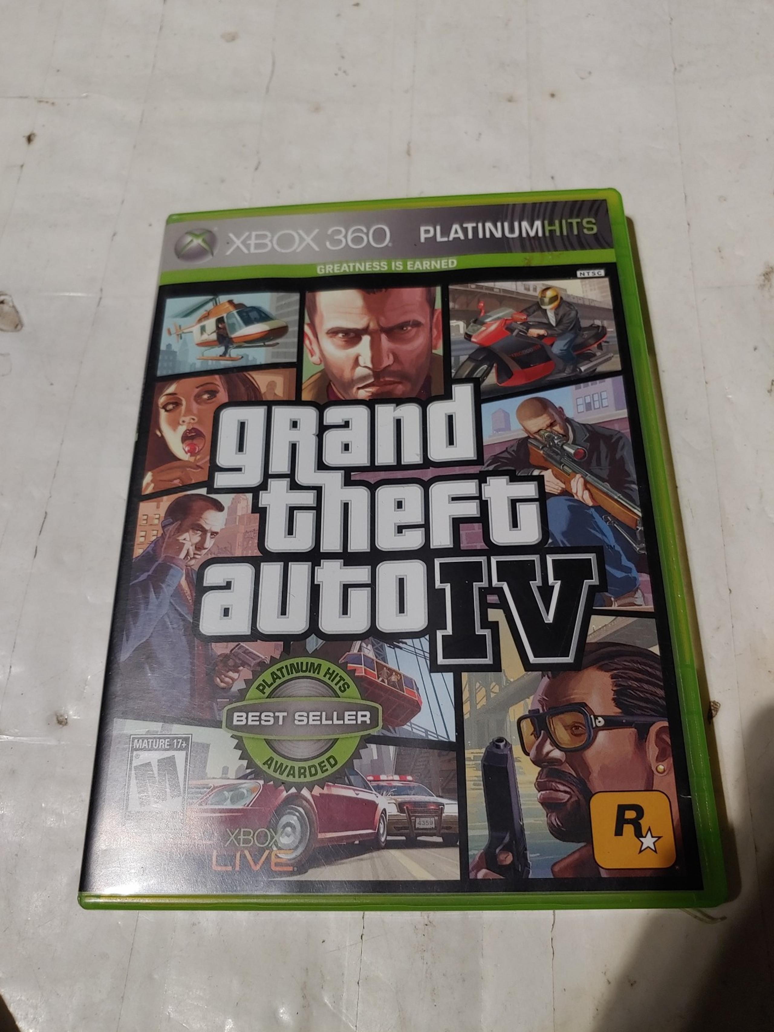 Grand Theft Auto IV (Xbox 360, 2008)