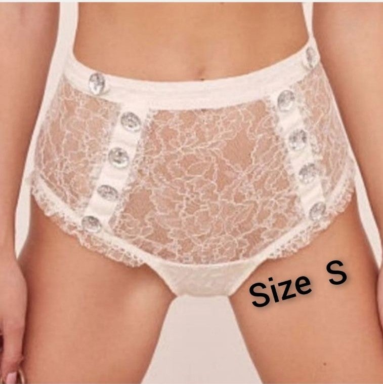 VS Pink S Love & Lemons Stardust Panty