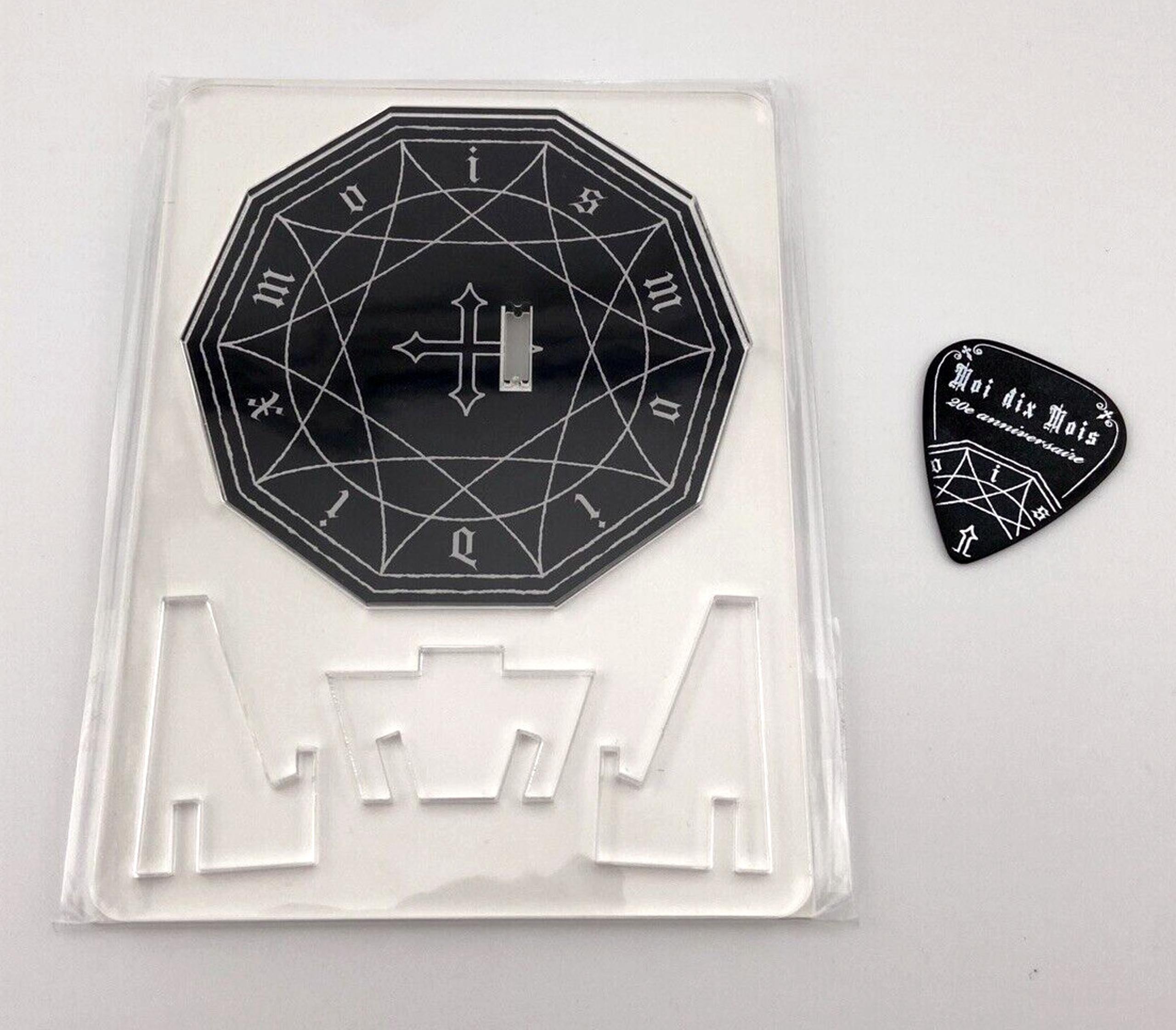 Moi dix Mois Mana-Sama ESP Acrylic Guitar Pick Stand with Guitar Pick