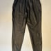 SPANX women’s Faux Leather jogger Black pull on style W/front pockets Sz-L G18