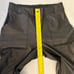 SPANX women’s Faux Leather jogger Black pull on style W/front pockets Sz-L G18