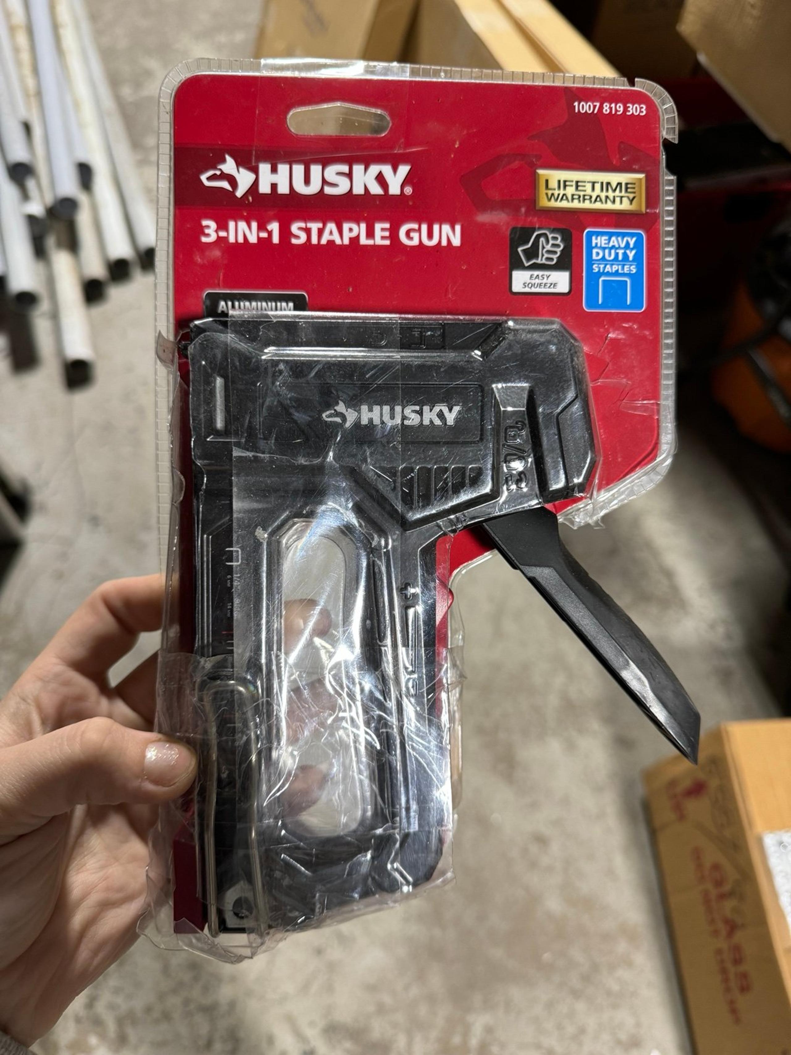 Husky 3in1 Staple Gun
