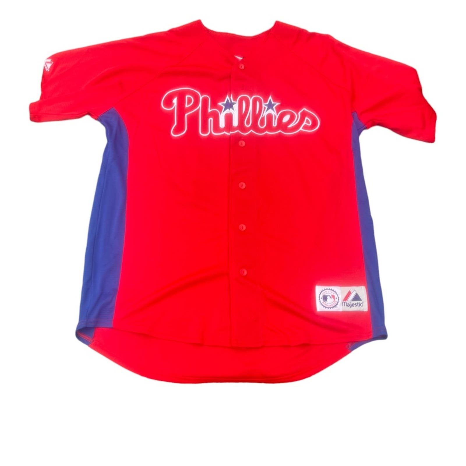 philadelphia Phillies Majestic Jayson Werth Jersey Size Large