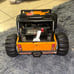 Tonka Baja Dune Buggy Jeep VTG 1981 motorize toy orange black metal & plastic