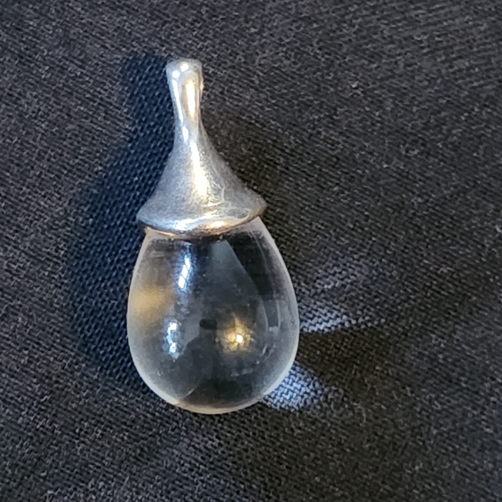 Robert Lee Morris RLM Studio Sterling Rock Crystal Quartz Pendant