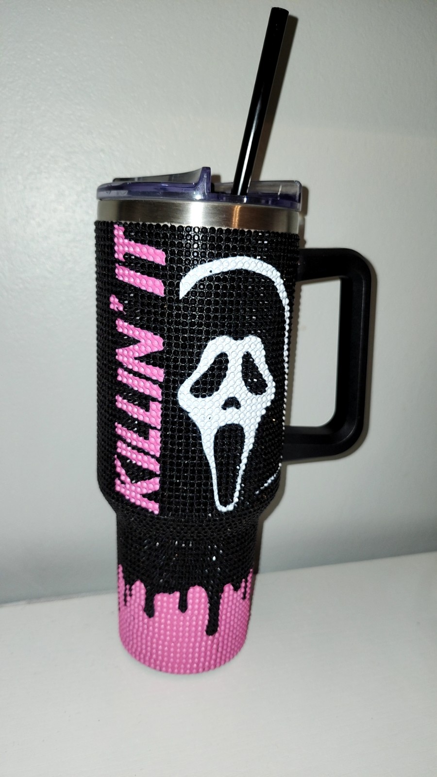 Killin it ghost face tumbler