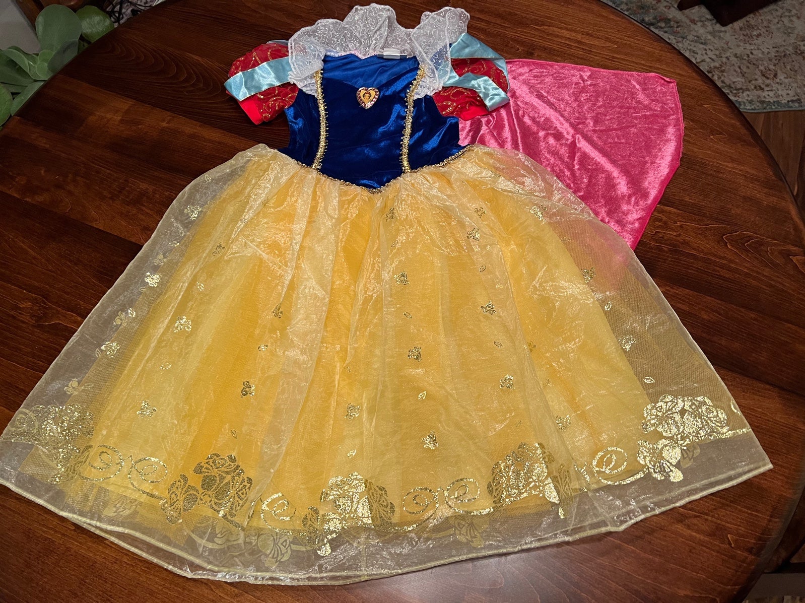 Snow White Disneyland Disneyworld Resort Dress Costume Halloween Pretend Play