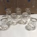 7 Bar Shot Glasses MCM Gold/Black Circle