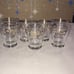 7 Bar Shot Glasses MCM Gold/Black Circle