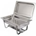 2 Packs 9 Quart Stainless Chafer Buffet