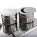 2 Packs 9 Quart Stainless Chafer Buffet