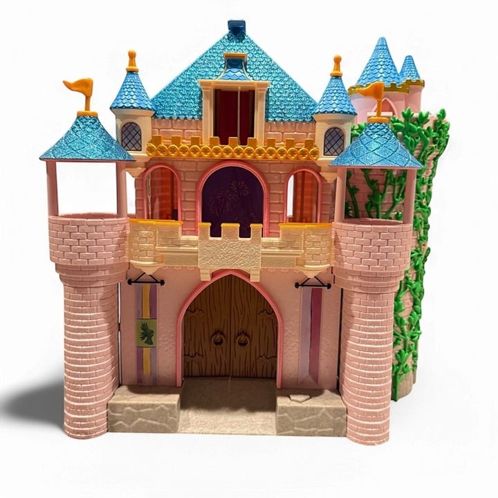 Disney Animators' Collection Deluxe Sleeping Beauty Castle Fireworks Works Flaw