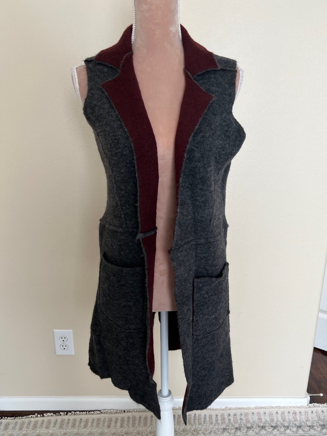 Moth for Anthropologie Wool Vest