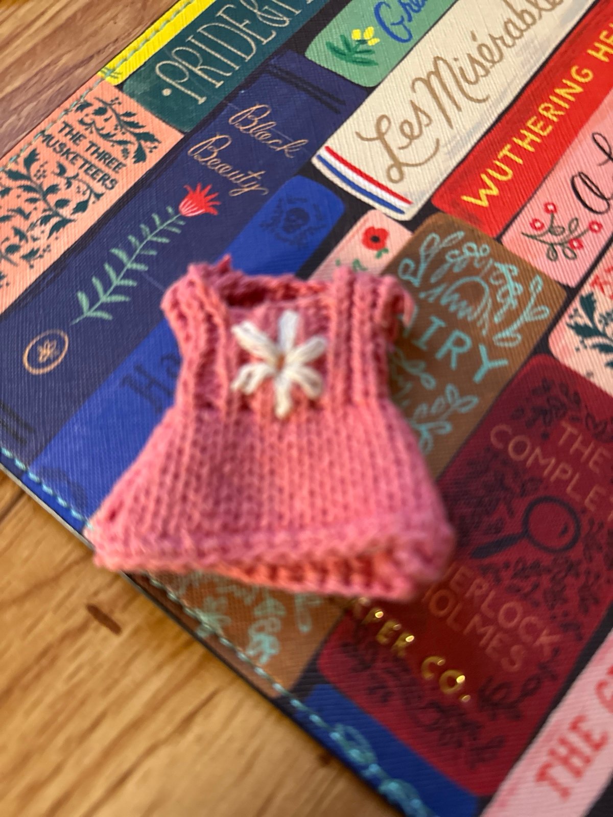 Maileg (micro size ) flower sweater dress