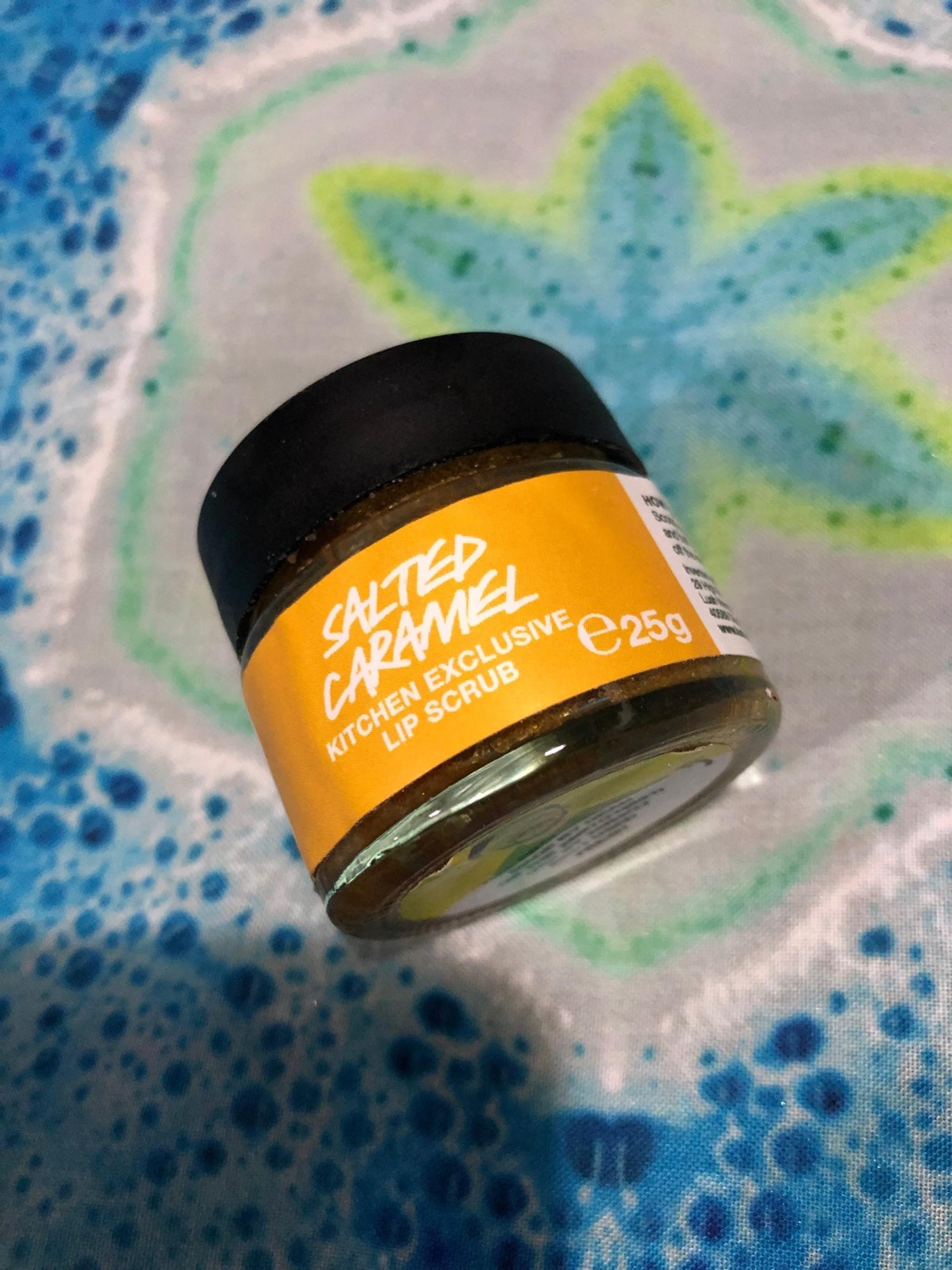 Lush Kitchen Salted Caramel Lip Scrub