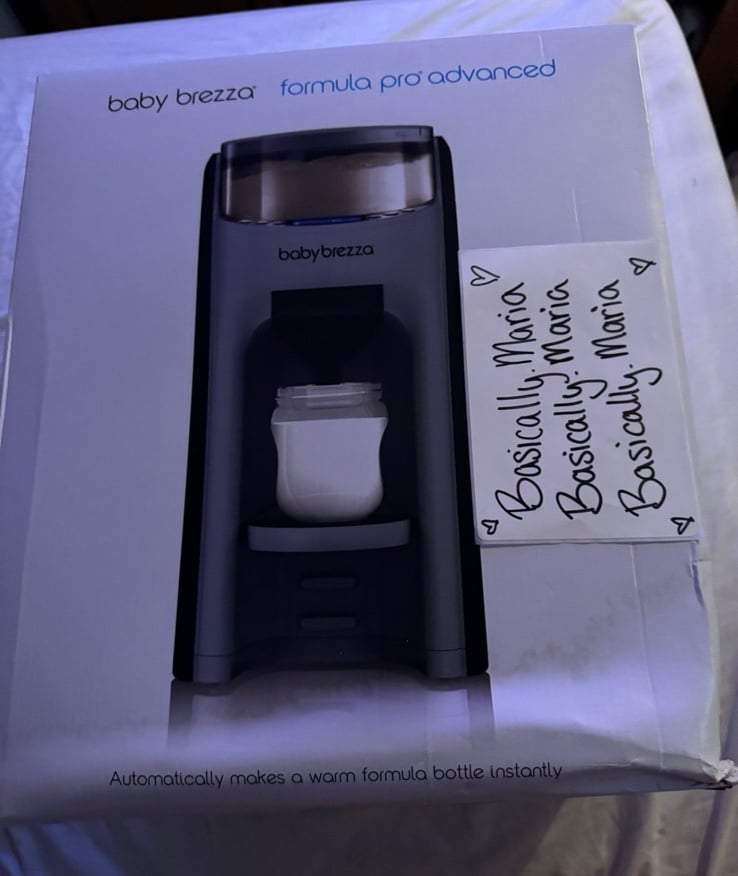 Baby Brezza formula pro advanced in slate