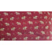 Wilkinson King Red Elephant Print Pillow Shams 21 X 36” Cotton/ Polyester Set 2